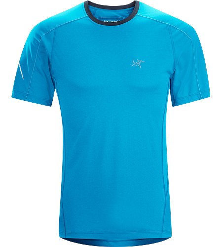 Motus Crew SS Men's Lightweight, moisture-wicking, quick-drying, short sleeve shirt constructed using Phasic™ technology textile; ideal for a wide range of high-output activities.
