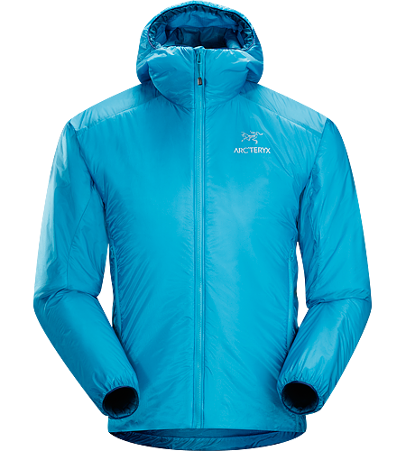 Nuclei Hoody Men's Lightweight, compact, trim-fitting belay jacket with a high warmth-to-weight ratio