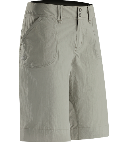 Parapet Long Women's Urban inspired technical long shorts suitable for hiking and trekking