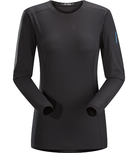 Phase SL Crew LS Women's <strong>Phase Series: Moisture wicking base layer | SL: Superlight. </strong>Moisture-wicking base-layer, constructed using odour-control fabric; Ideal as lightweight insulation layer during aerobic activities