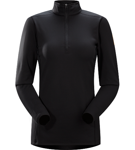 Phase SV Zip Neck LS Women's <strong>Phase Series: Moisture wicking base layer | SV: Severe Weather. </strong>Moisture-wicking base layer, constructed using odour-control fabric; Ideal as mid-level insulation during stop-and-go activities.