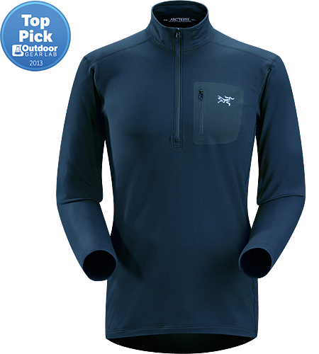 Rho LT Zip Neck Men's Leichtes, feuchtigkeitsregulierendes Funktionsshirt als Base Layer, das zuverlässig das Entstehen von Gerüchen verhindert.