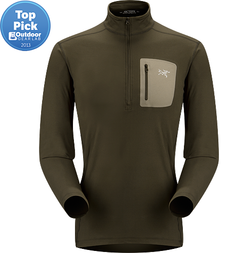 Rho LT Zip Neck Men's Leichtes, feuchtigkeitsregulierendes Funktionsshirt als Base Layer, das zuverlässig das Entstehen von Gerüchen verhindert.