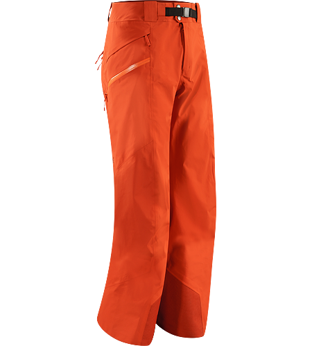 Sabre Pant Men's Built for riders/skiers, a lightly insulated, waterproof, GORE-TEX® pant with a Slide 'n Loc™ snap system to attach the jacket to pants.
