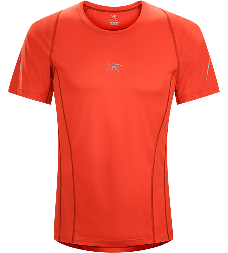 Sarix SS Men's Ultra lightweight, high performance mesh short sleeve shirt designed for trail running and racing.