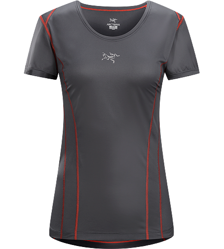 Sarix SS Women's Ultra lightweight, high performance mesh short sleeve shirt designed for trail running and racing.