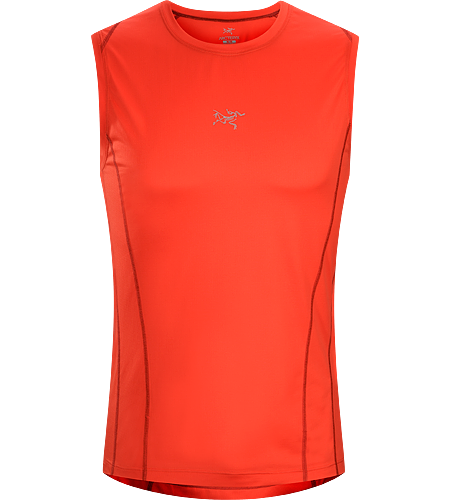 Sarix Sleeveless Men's Ultra lightweight, high performance mesh sleeveless shirt designed for trail running and racing.