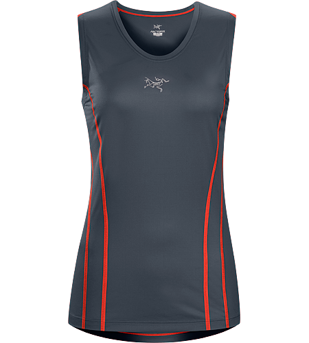 Sarix Sleeveless Women's Ultra lightweight, high performance mesh sleeveless shirt designed for trail running and racing.