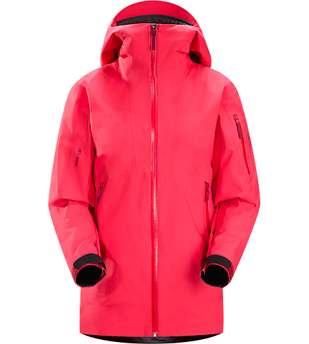 Sentinel Veste Femme Veste GORE-TEX® respirante et résistante à l'eau, à la coupe décontractée, dotée d'une capuche Storm Hood™ compatible avec un casque et du système de fermeture Slide 'n Loc™ qui permet de fixer la jupe pare-neige intégrée au pantalon en pleine neige.