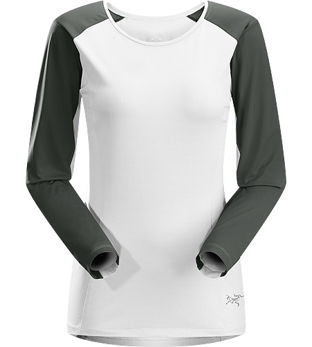 Skeena LS Women's Lightweight, moisture-wicking, durable long-sleeved shirt designed with two distinctive technical fabrics to keep you cool and dry on the trail.