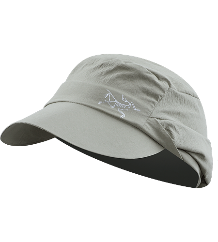 Spiro Cap Lightweight sun hat with extra large brim and a stowable back flap for optional sun protection