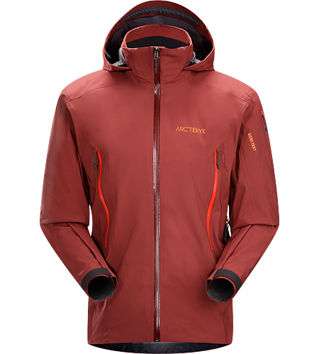 Stingray Jacket Men's Lightly insulated, waterproof GORE-TEX® with 3L softshell construction jacket designed for use on the ski hill.