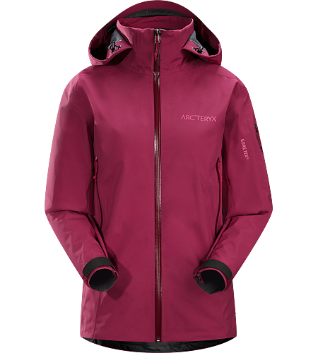 Stingray Jacket Women's Lightly insulated, waterproof GORE-TEX® with 3L softshell construction jacket designed for use on the ski hill.