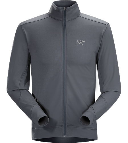 Stradium Jacket Men's Relaxed cut, gridback fleece warm up / cool down jacket. Midweight fleece features good moisture management and comfort stretch. High collar provides additional warmth. Two zippered hand pockets; one with an interior key pocket.