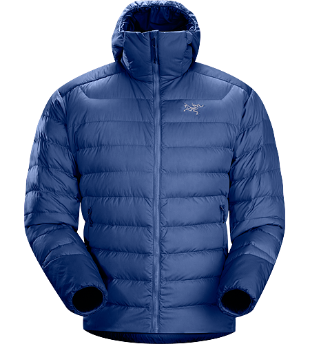Thorium AR Hoody Men's <strong>Down Series: Down insulated garments | AR: All-Round. </strong>Generalist down hoody made from durable face fabrics and 750 fill grey goose down. Functions as a warm mid layer or standalone piece for cool, dry conditions.