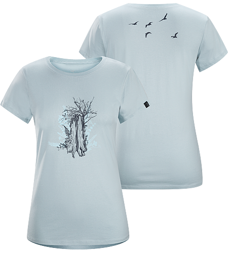 Trunk T-Shirt Women's Lightweight, 100% cotton, short-sleeved T-shirt with illustrated graphic on the front