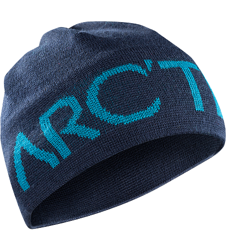 Word Head Toque Stylish wool/acrylic mix toque with bold knitted Arc'teryx word logo.