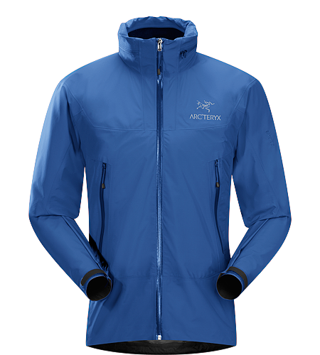Zeta LT Hybrid Jacket Men's Lightweight, waterproof, breathable GORE-TEX® hooded jacket for emergency storm protection.