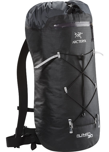 Alpha FL 30 Backpack Ultra light, durable, highly weather resistant climbing pack designed for fast and light alpine, ice and rock routes. Alpha Series: Climbing and alpine focused systems | FL: Fast and Light.