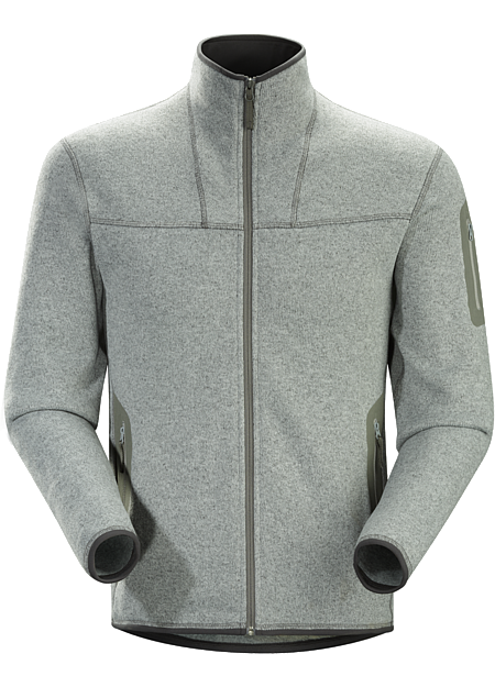Covert Cardigan Homme La performance technique de la polaire Alpenex™ et le look épuré et urbain fusionnent dans cette veste au style pull en laine.