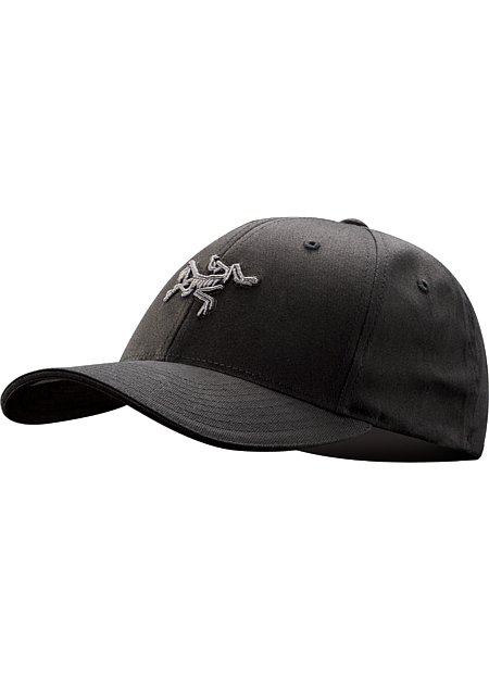 Embroidered Bird Casquette Une casquette profil bas avec l'oiseau du logo d'Arc'teryx brodé sur le devant.