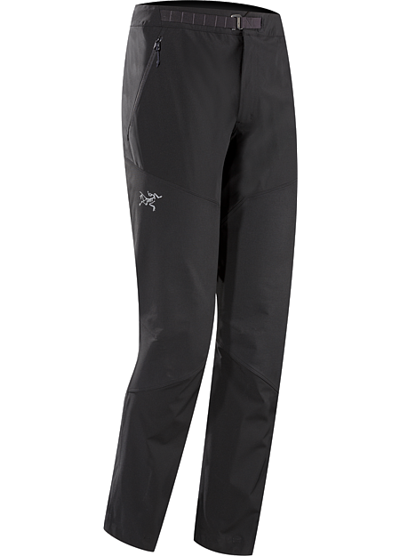 Gamma Rock Pant Men's Lightweight, breathable, technical alpine pant constructed with two weights of stretchy yet durable textile that provide enhanced abrasion resistence and mobility. Gamma Series: Softshell outerwear with stretch.