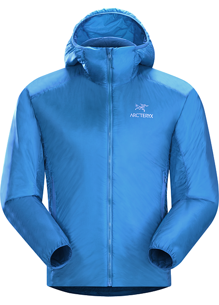 Nuclei FL Jacket Men's Compact, lightweight Coreloft™ synthetic insulated belay jacket with a high warmth to weight ratio and a light, strong, compressible Arato™ nylon shell.
