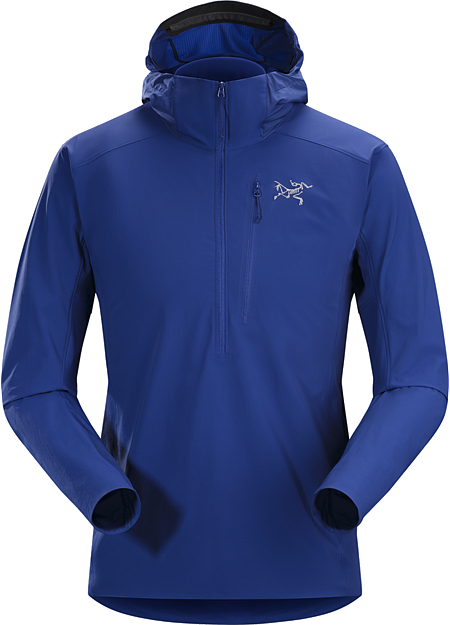 Psiphon SL Pullover Men's Versatile, superlight, compact, abrasion resistant softshell pullover for essential protection in alpine and rock environments.