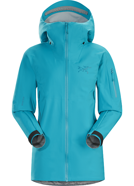 Sentinel Jacket Women's Women’s GORE-TEX® big mountain ski and snowboard jacket with a warm flannel lined, helmet compatible StormHood™, and relaxed, contemporary fit.