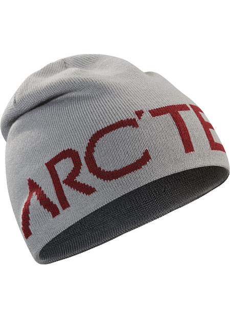 Word Head Toque Close fitting wool blend reversible toque with a bold Arc'teryx word logo on one side, solid color on the other.