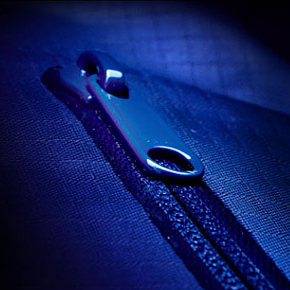 WATERTIGHT ZIPPER LAMINATED ON AC² FABRIC