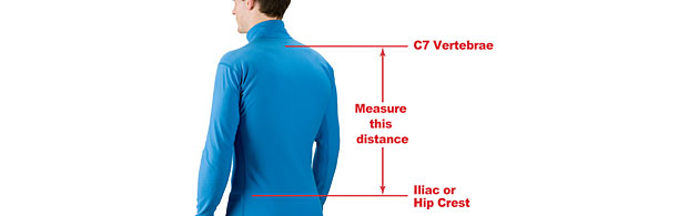 correct Back Length Measurement