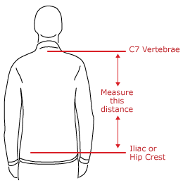 correct Back Length Measurement