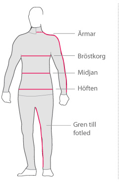 Storlekstabell Illustration