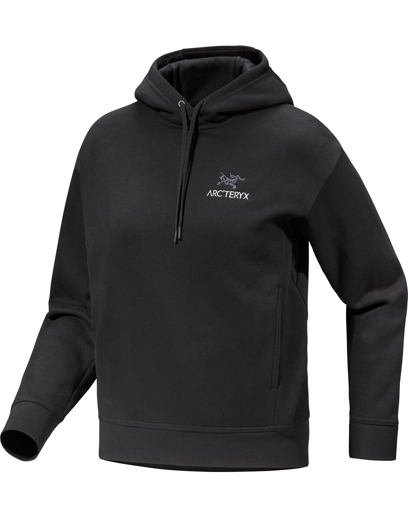 アークテリクス エンブレム フリース フーディ ウィメンズ ブラック Sサイズ Emblem Fleece Hoody Women's | Arc'teryx United States
