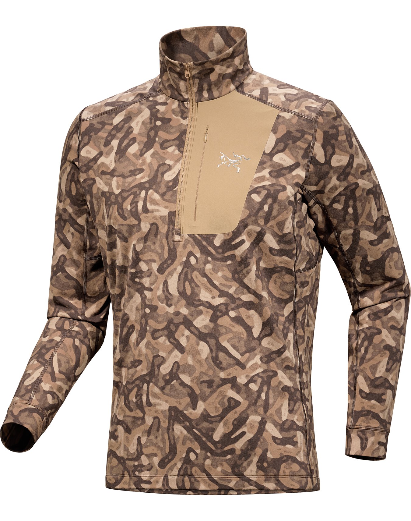 Rho LT Zip Neck Print Men's | Arc'teryx Outlet