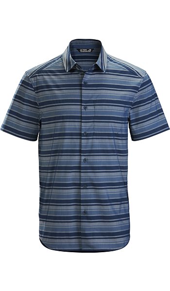 Arc'teryx Brohm Striped Shirt SS Men's
