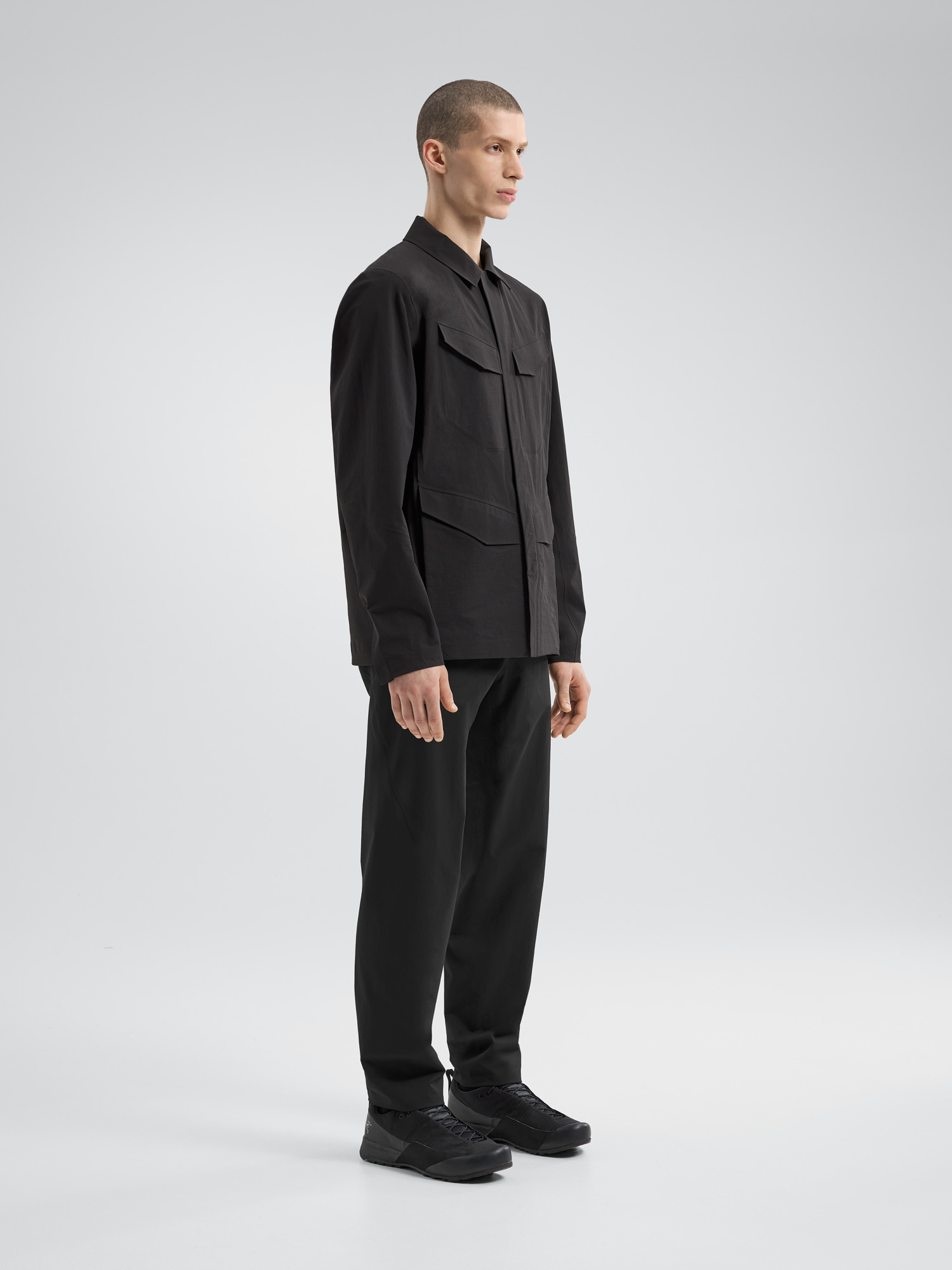 Veilance Field Softshell Jacket Black | Baskèts