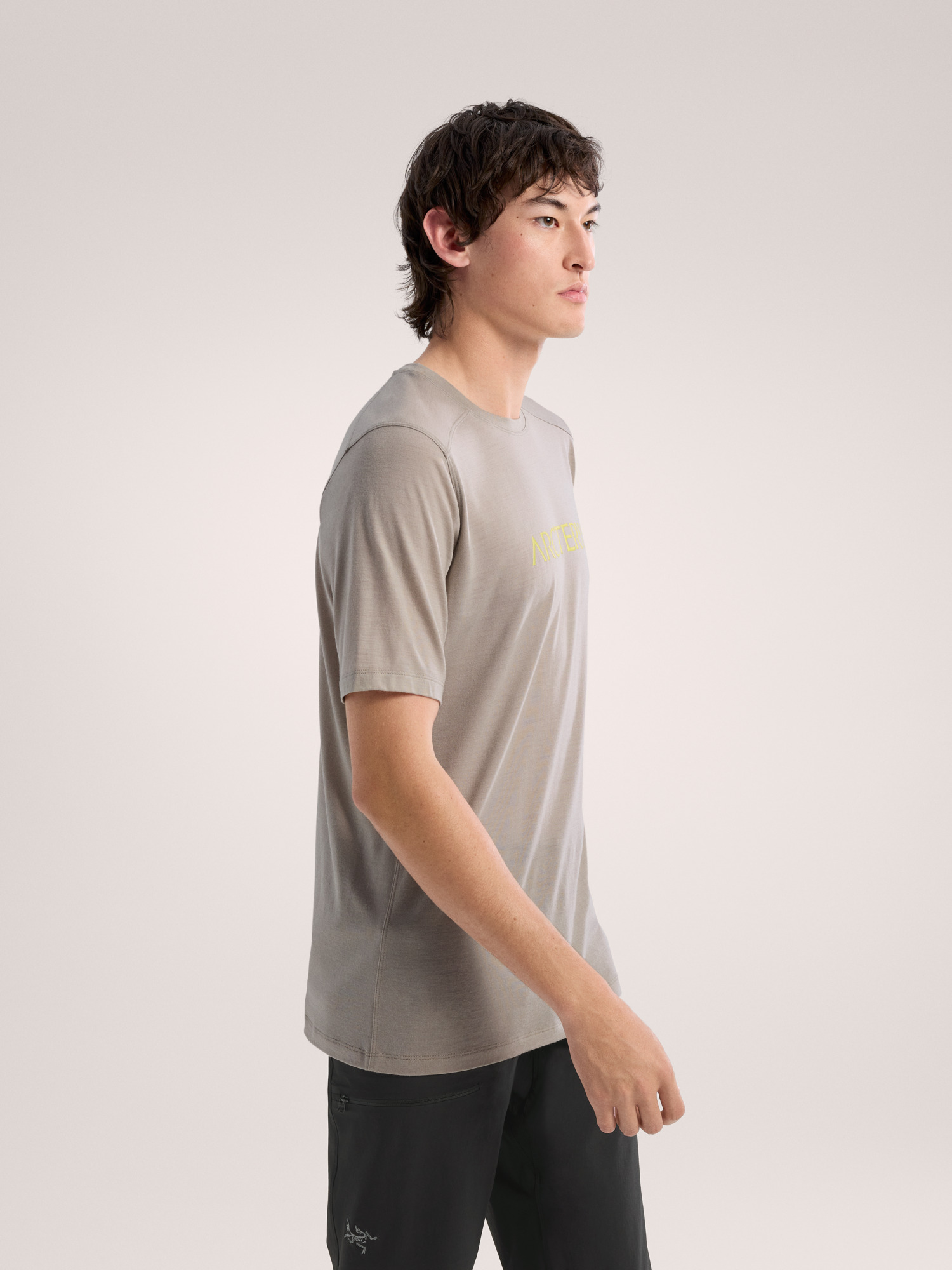★ARC'TERYX★IONIA MERINO WOOL ARCWORD LOGOS S M Ionia Merino Wool Arc'Word Logo Shirt SS Men's | Arc'teryx