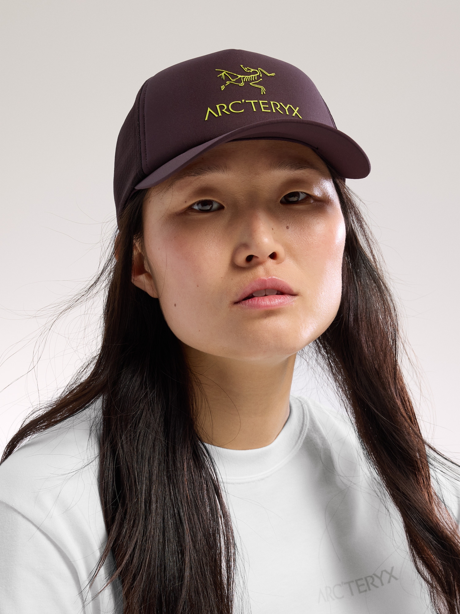 Arcteryx logo trucker hat online