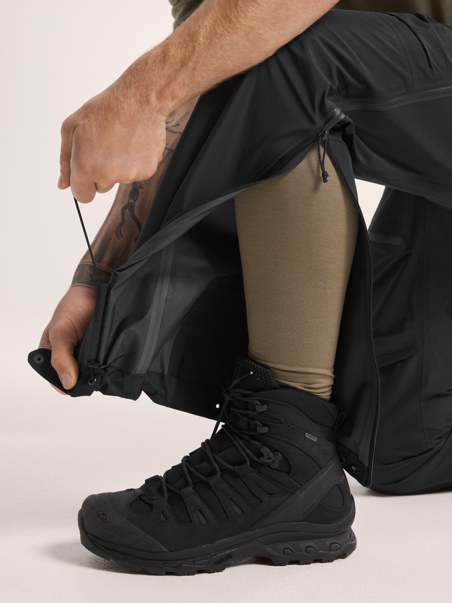 ARC'TERYX アーバンファニー ターコイズ/ブラック Alpha Pant Gen 2 Men's
