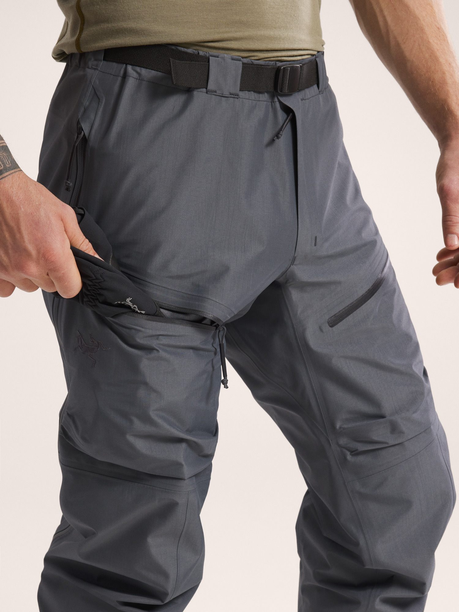 ARC’TERYX ALPHA AR PANT Men’s M グレー Alpha Pant Gen 2 Men's