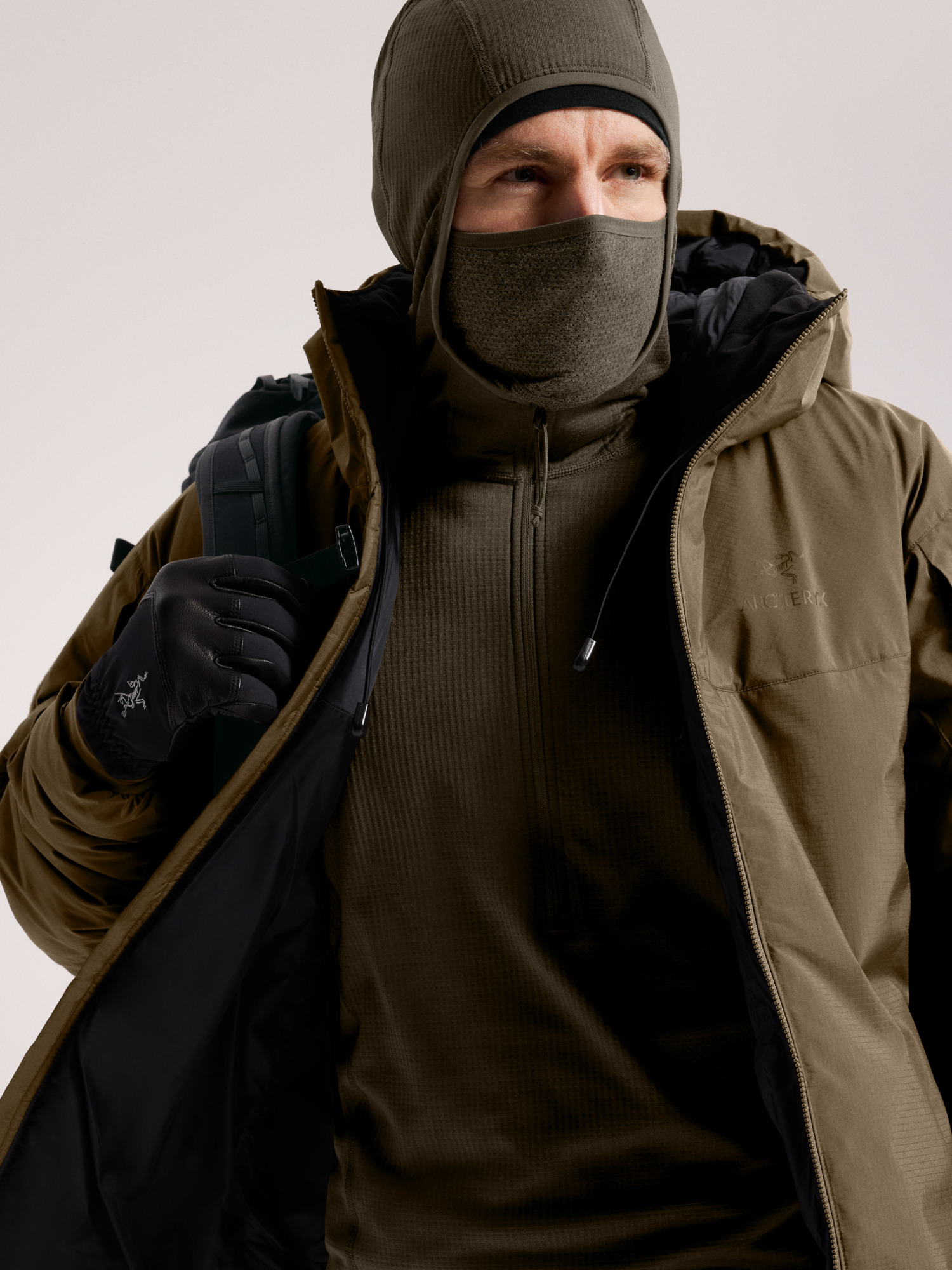 Delta AR 1/2 Zip Neck Hoody Men's