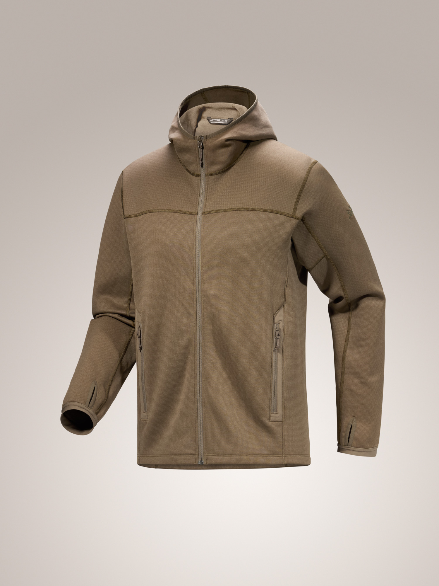 個人装備 DELTA AR 1/2 ZIP NECK HOODY Crocodile Arc'teryx LEAF Delta AR 1/2 Zip Neck Hoody