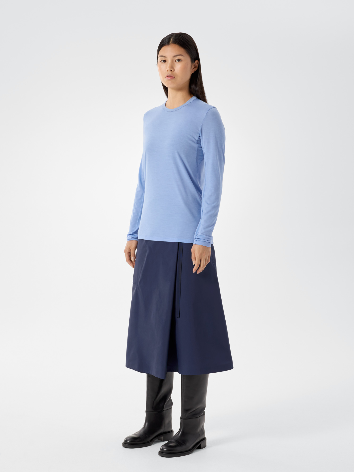 Frame Crew Neck Shirt LS Women's | Arc'teryx United States