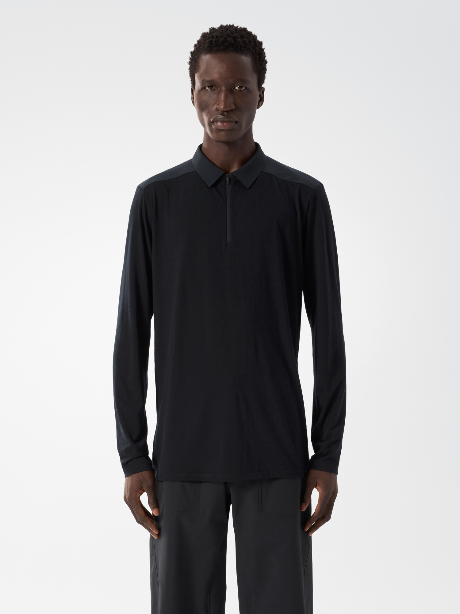 Frame Polo Shirt LS Men's