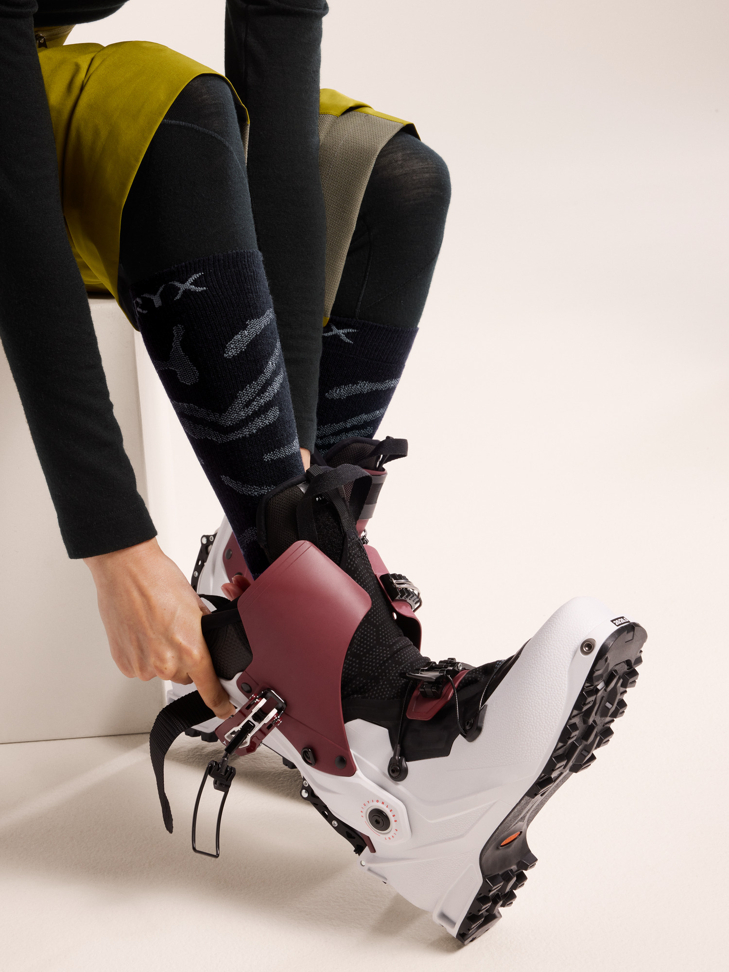 Merino Wool Grotto Ski Sock