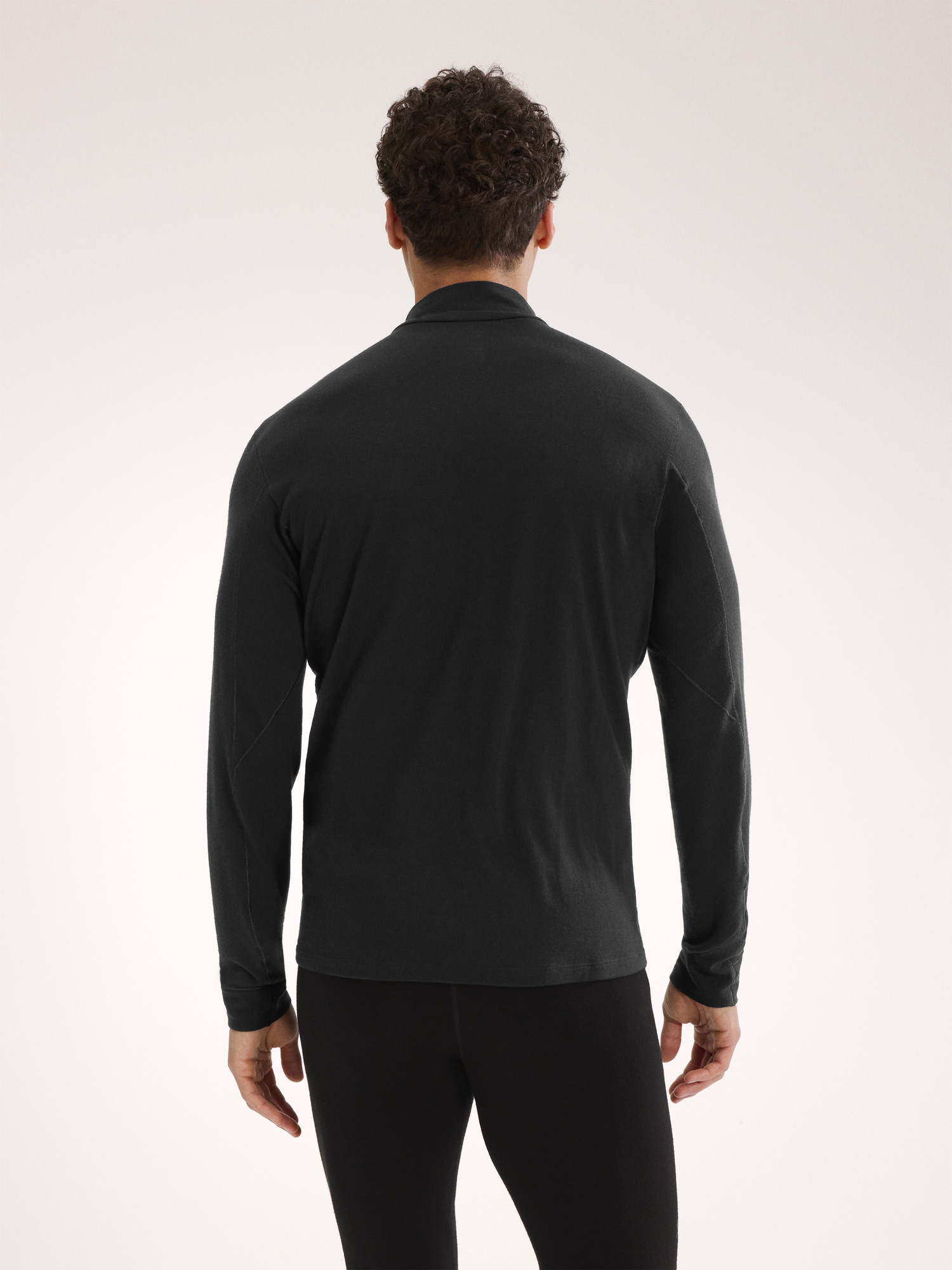 Rho Merino Wool Zip Neck Men's