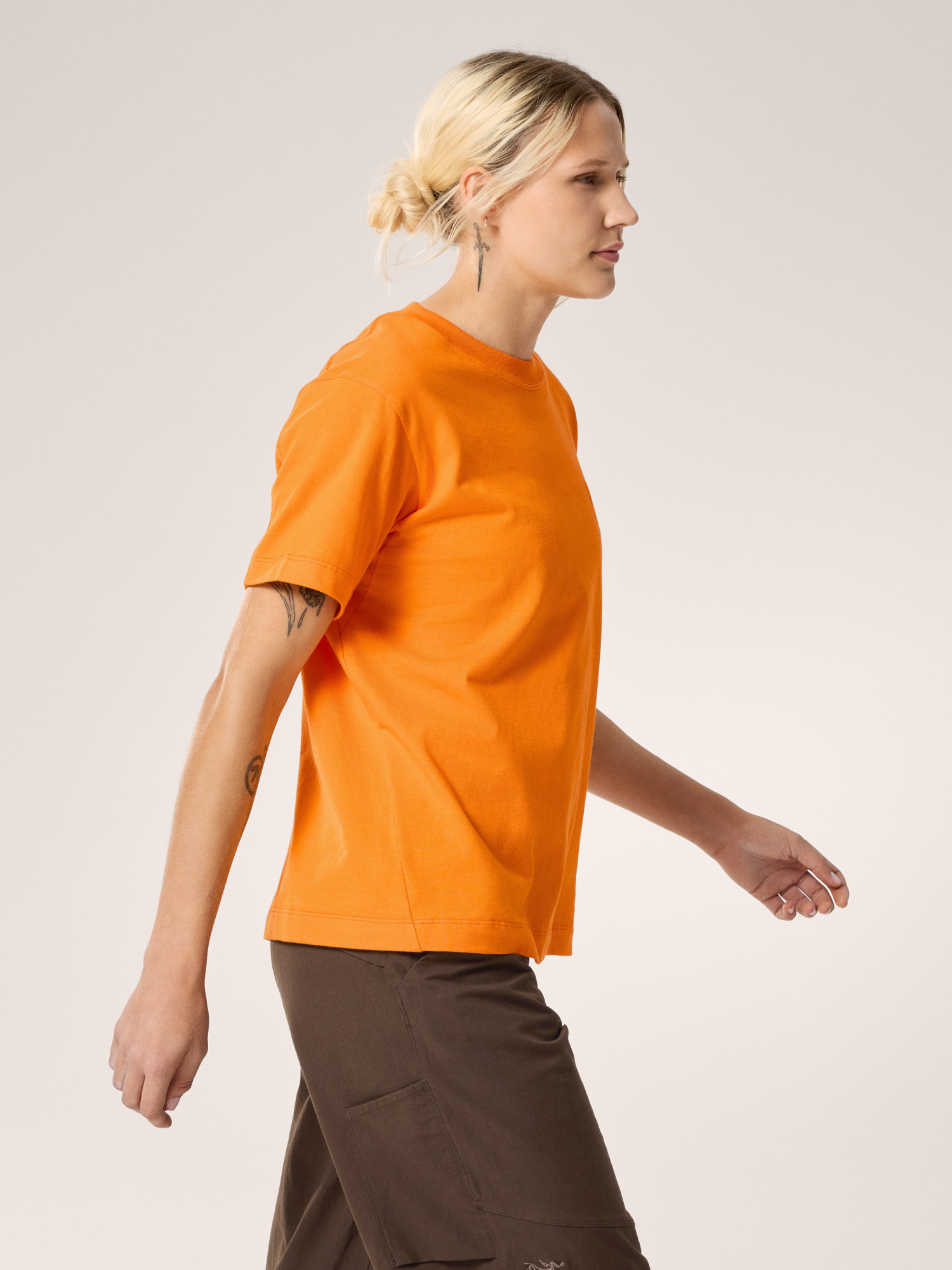 Kragg Cotton Little Bird Crew Shirt SS Women's | Arc'teryx United
