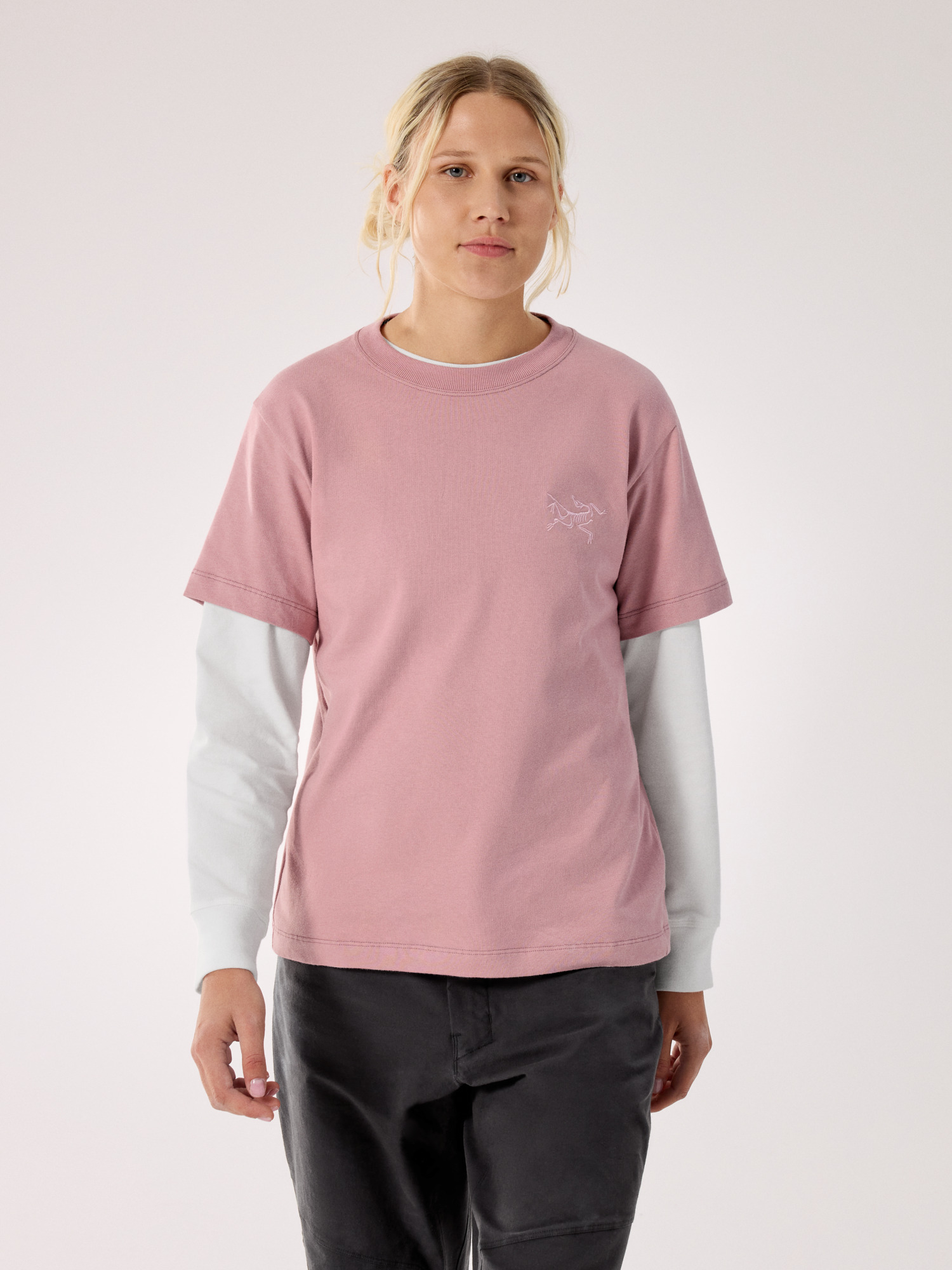 Kragg Cotton Little Bird Crew Shirt SS Women's | Arc'teryx Spain